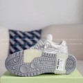 「#4568」OFF-WHITE  LEATHER SNEAKERS