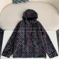 「#4569」Louis Vuitton Full Logo Print Jackets