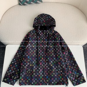 「#4569」Louis Vuitton Full Logo Print Jackets