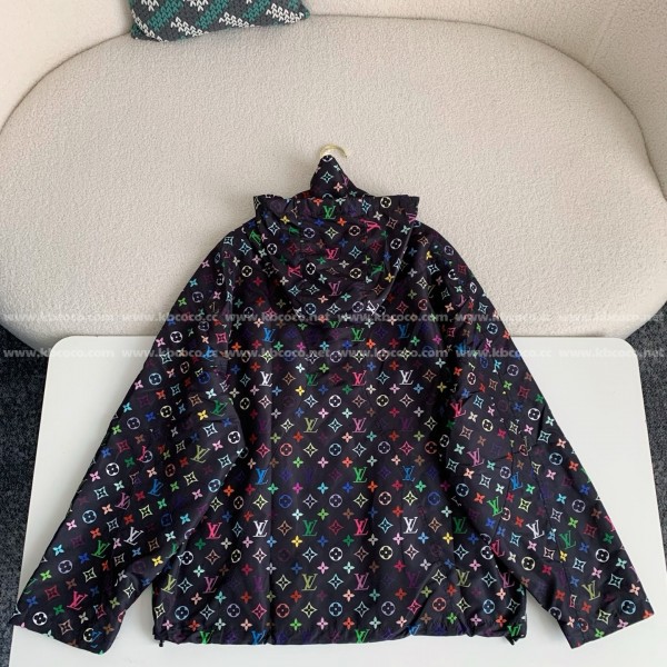Louis Vuitton Full Logo Print Jackets