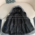 「#4570」Louis Vuitton Skiing Series FW24 Black And White Check Hooded Fleece Jacket
