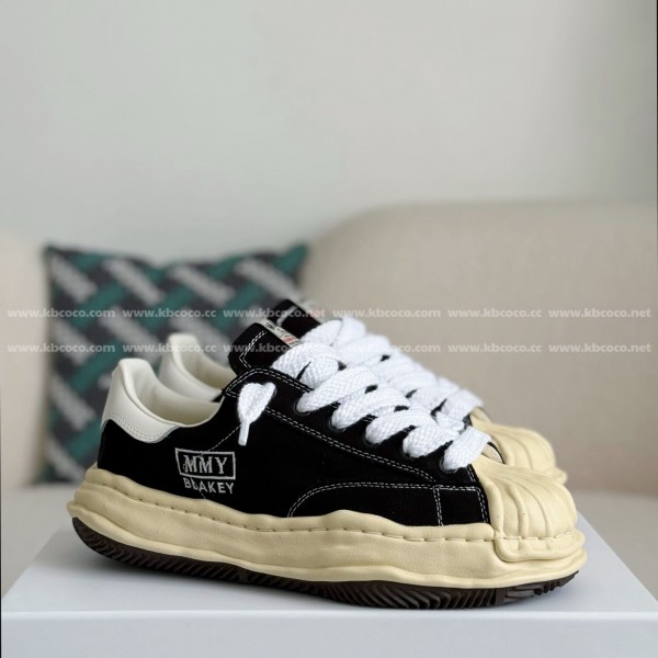 「#4574」MIHARA YASUHIRO Blakey Low- Top Sneakers