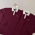 「#4576」Miumiu red polo shirt