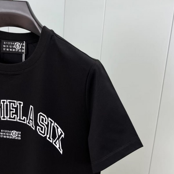Margiela Logo Print Crewneck T-Shirt