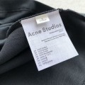 「#4579」Acne Studios washed embroidered logo crew neck T-shirt