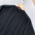 「#4579」Acne Studios washed embroidered logo crew neck T-shirt