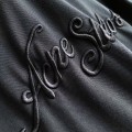 「#4579」Acne Studios washed embroidered logo crew neck T-shirt