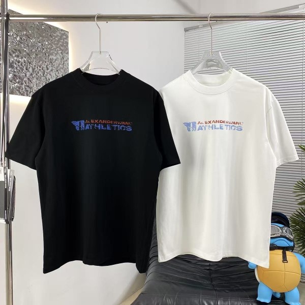 「#4582」Alexander Wang 25ss crew neck T-shirt