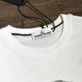 「#4583」STONE ISLAND Logo Print Crew Neck T-Shirt