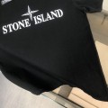 「#4585」STONE ISLAND printed plug-in T-shirt