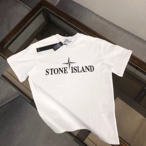 「#4586」STONE ISLAND printed plug-in T-shirt