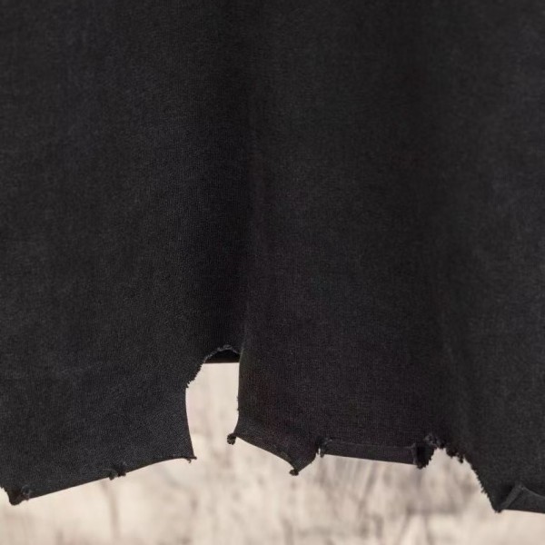 Balenciaga Heavy Washed Round Neck T-Shirt