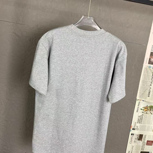 Loewe new embroidered short sleeves