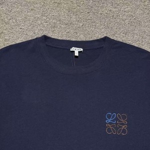 「#4591」Loewe new embroidered short sleeves