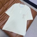 「#4595」Ami heart woven short-sleeved T-shirt