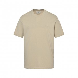 「#4597」AMI SS25 3D Heart Short Sleeve T-Shirt