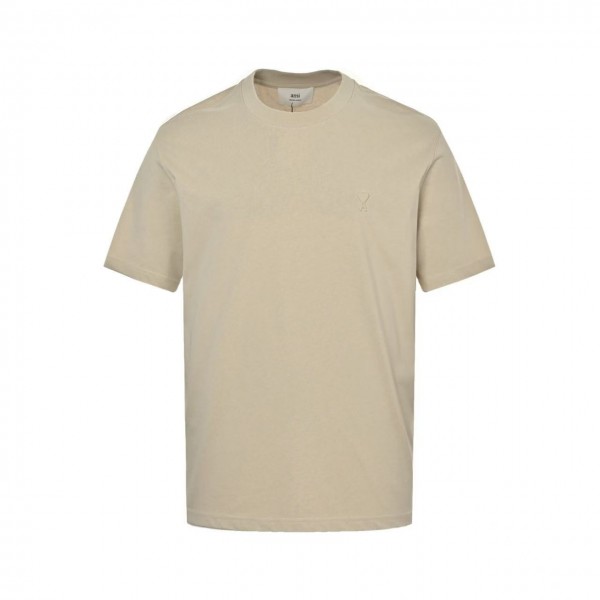 「#4597」AMI SS25 3D Heart Short Sleeve T-Shirt