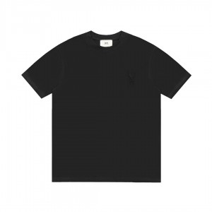 「#4599」AMI SS25 3D Heart Short Sleeve T-Shirt