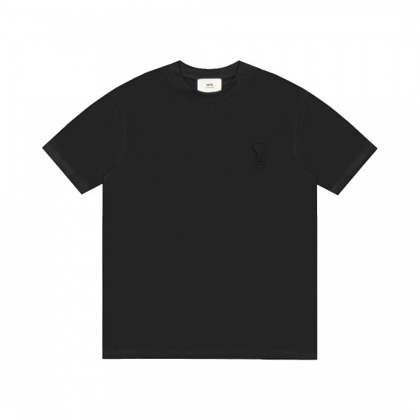 「#4599」AMI SS25 3D Heart Short Sleeve T-Shirt