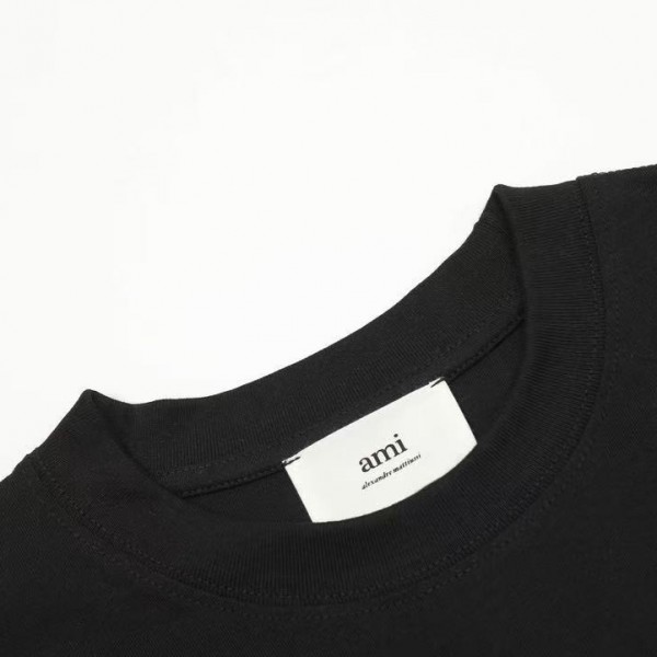 AMI SS25 3D Heart Short Sleeve T-Shirt