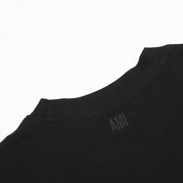 AMI SS25 3D Heart Short Sleeve T-Shirt