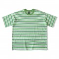 「#4600」Chrome Hearts striped logo print crew neck short sleeves