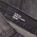 「#4601」CELINE black washed jeans with holes