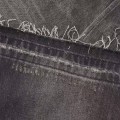 「#4601」CELINE black washed jeans with holes
