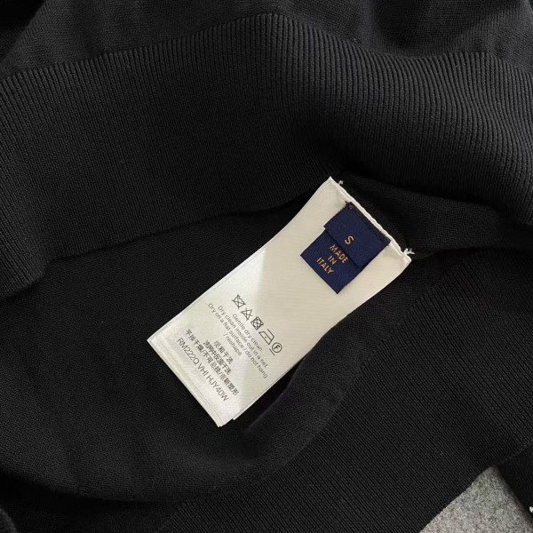 Louis Vuitton co-branded Tyler knitted long-sleeved logo