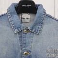 「#4607」miumiu washed denim jacket