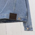 「#4607」miumiu washed denim jacket