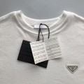 「#4609」PRADA 24 new triangle logo short sleeves