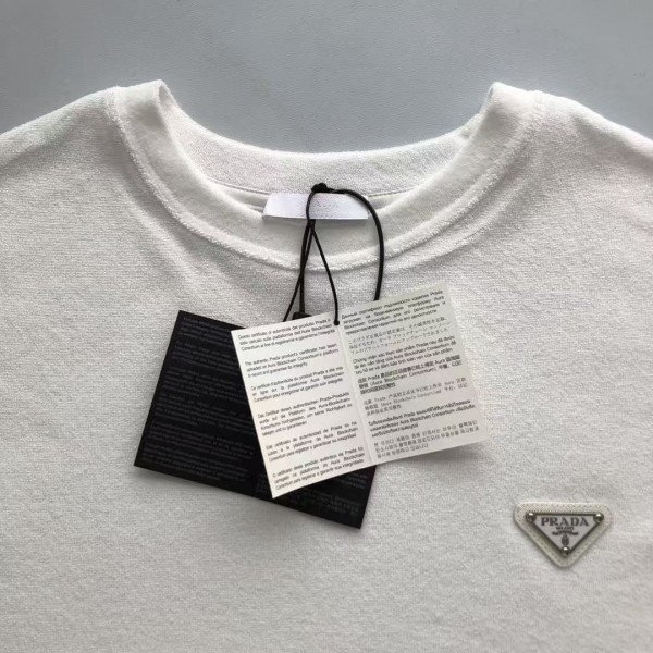 PRADA 24 new triangle logo short sleeves