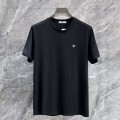 「#4610」PRADA 24 new triangle logo short sleeves black