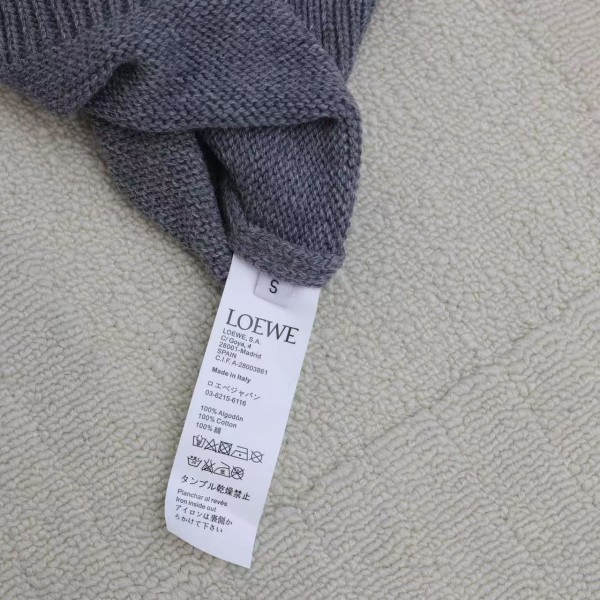 Loewe 24ss embroidered sweater