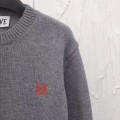 「#4611」Loewe 24ss embroidered sweater