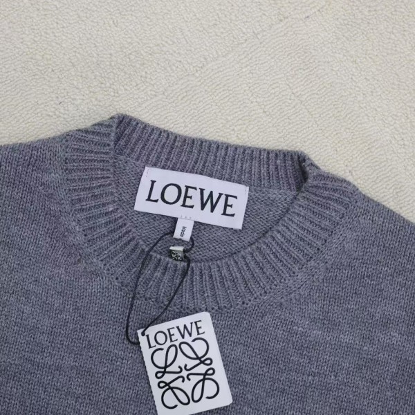 Loewe 24ss embroidered sweater