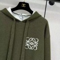 「#4612」Loewe double-faced wool jacquard hoodie