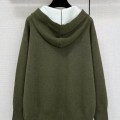 「#4612」Loewe double-faced wool jacquard hoodie