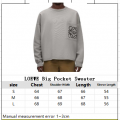 「#4614」LOEWE Big Pocket Sweater