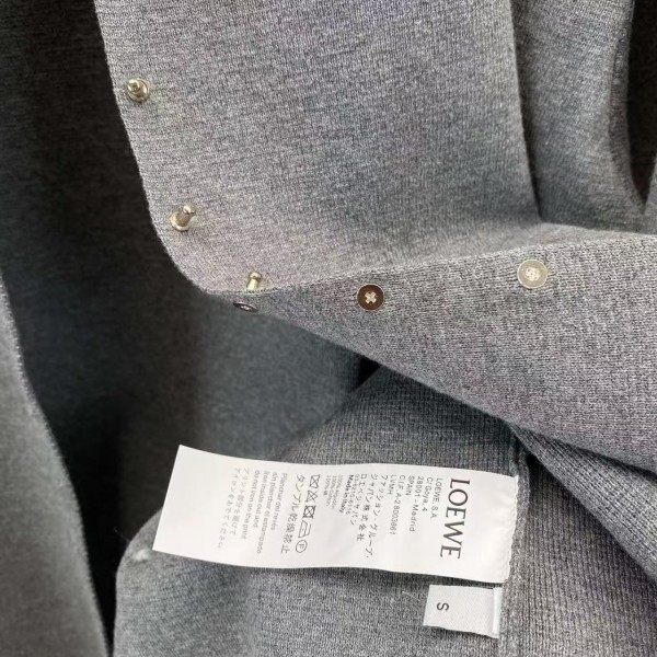 LOEWE Rivet Cardigan Sweater