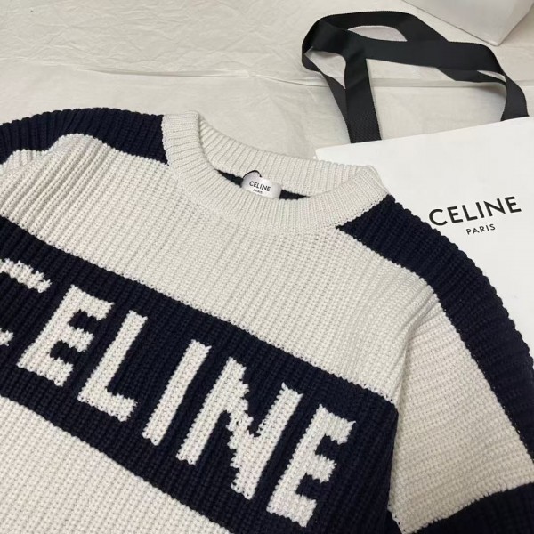 CELINE striped sweater