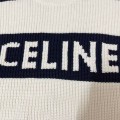 「#4617」CELINE striped sweater