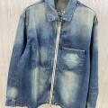 「#4618」Dior denim jacket with front and back embroidery