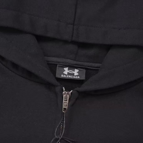 Balenciaga x Under Armour washed zipper jacket