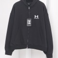 「#4619」Balenciaga x Under Armour washed zipper jacket