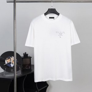 「#4620」PRADA 24 Logo laminated short sleeves