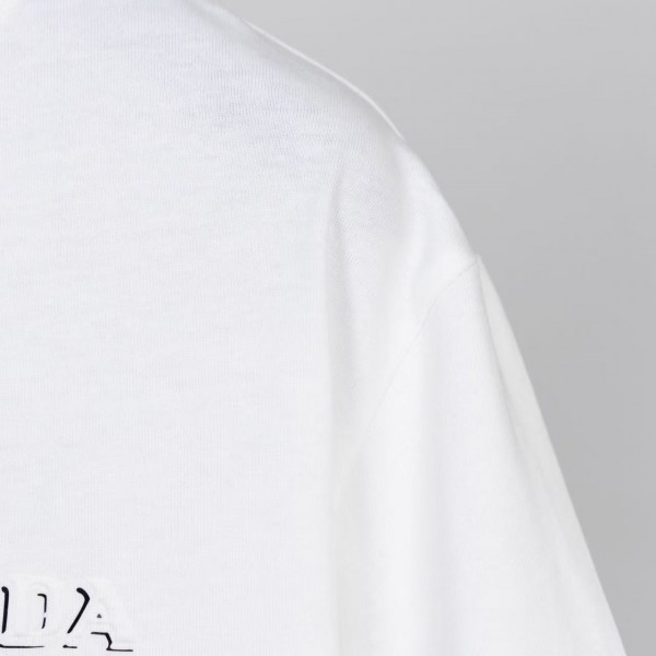 PRADA 24 Logo laminated short sleeves