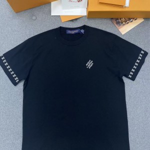 「#4621」LV Sleeve Logo Short Sleeve