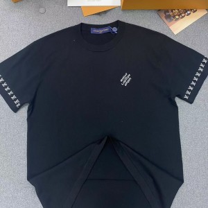 「#4621」LV Sleeve Logo Short Sleeve